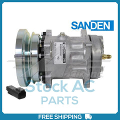 New Compressor for OE Sanden SD7H15  138mm 1 Groove Clutch 24V OE#1011759