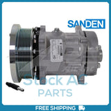 New Compressor for OE Sanden SD7H15SHD  133mm 8 Groove Clutch 12V