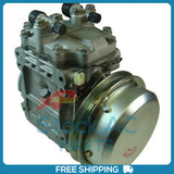 New Compressor for Denso 2M126B Upright  151.5mm Single Groove Clutch 24V