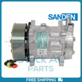 New Compressor for OE Sanden SD7H15  130mm 10 Groove Clutch 24V