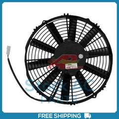 A/C Condenser Fan 14" Assembly Pusher Straight Blade High Performance 24 Volt