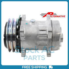 New Compressor for Alternative SD7H15 FLX7  135mm 2 Groove Clutch 24V