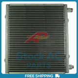 New A/C Condenser for 12 x 14  2 Pass With BracketsMetric Fittings