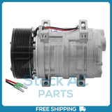 New Compressor for TCCI TM25  127mm 10 Groove Clutch 12V