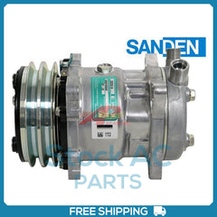 New Compressor for OE Sanden SD5H14  132mm 2 Groove Clutch 24V OE#AT136850