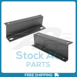 New A/C Condenser for Dot Mounting Brackets Red