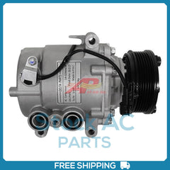 New Compressor for Aftermarket Scroll  116mm 6 Groove Clutch 12V