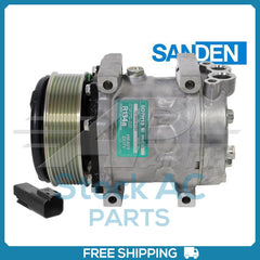 New Compressor for OE Sanden SD7H13  119mm 8 Groove Clutch 24V