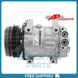 New Compressor for Alternative SD7H15  122mm 4 Groove Clutch 12V