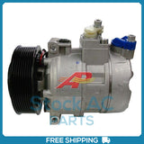 New Compressor for Denso 7SBU16C 9 Groove Clutch 24V