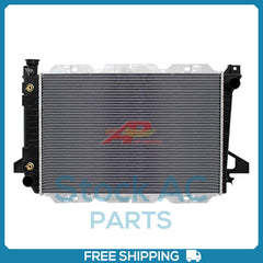 New Radiator for F Series Truck & Bronco Ford
