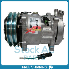 New Compressor for OE Sanden SD7H15  132mm 2 Groove Clutch 24V OE#AT253975