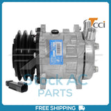 New Compressor for TCCI SD5H11  125mm 2 Groove Clutch 12V