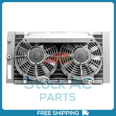 New A/C Condenser for 12 Volt Remote Mount with Dual Fans OE# RD444000P