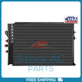 New A/C Condenser for John Deere with Dual Oil Cooler OE# RE70871