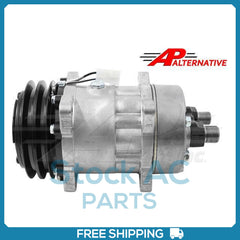 New Compressor for Alternative SD7H15  132mm 2 Groove Clutch OE# E8NN19D629AA