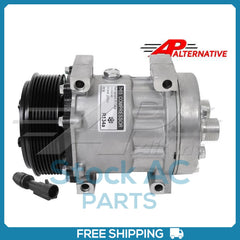 New Compressor for Alternative SD7H15  119mm 8 Groove HD Clutch 24V