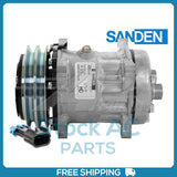 New Compressor for OE Sanden SD7H15HD  132mm 2 Groove HD Clutch 12V
