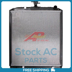 New Radiator for Tank/Aluminum Core w/ Oil CoolerHino OE# 1640078C31