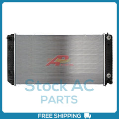 New Radiator for Tank/Aluminum Core with Oil CoolerChevy/GMC Plastic