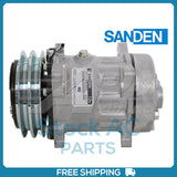 New Compressor for OE Sanden SD7H15 FLX7  132mm 2 Groove Clutch 12V