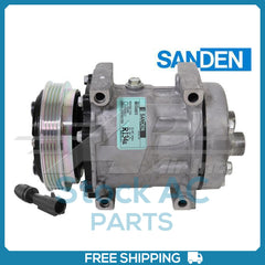 New Compressor for OE Sanden SD7H15  119mm 4 Groove Clutch 12V OE#84159488