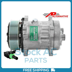 New Compressor for AP Series SD7H15  119mm 8 Groove Clutch OE#F696001215
