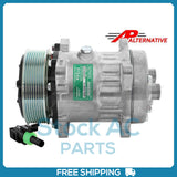New Compressor for AP Series SD7H15  119mm 8 Groove Clutch OE#F696001215