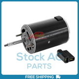 New A/C Blower Motor 12 Volts Single Speed 2 Wire Motor With OE# BSM205620