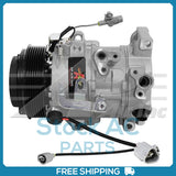 New Compressor for Denso 6SBU16C  110mm 7 Groove Clutch 12V