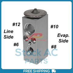 A/C Expansion Valve ORing | #6, 3/8" ORing | #8, 1/2" ORing | #10, 5/8"