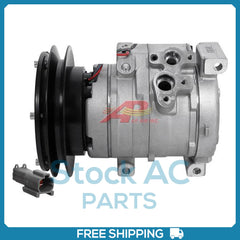 New Compressor for Denso Aftermarket Version 10S15C With 1 Groove Clutch 24V