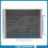 New A/C Condenser for 15 x 17  4 Pass with Brackets