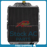 New Radiator for with Oil CoolerBlue Bird Bus Copper/Brass