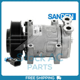 New Compressor for OE Sanden SD7H15HD  140mm 8 Groove SHD Clutch 12V