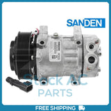 New Compressor for OE Sanden SD7H15  130mm 8 Groove Clutch 12V