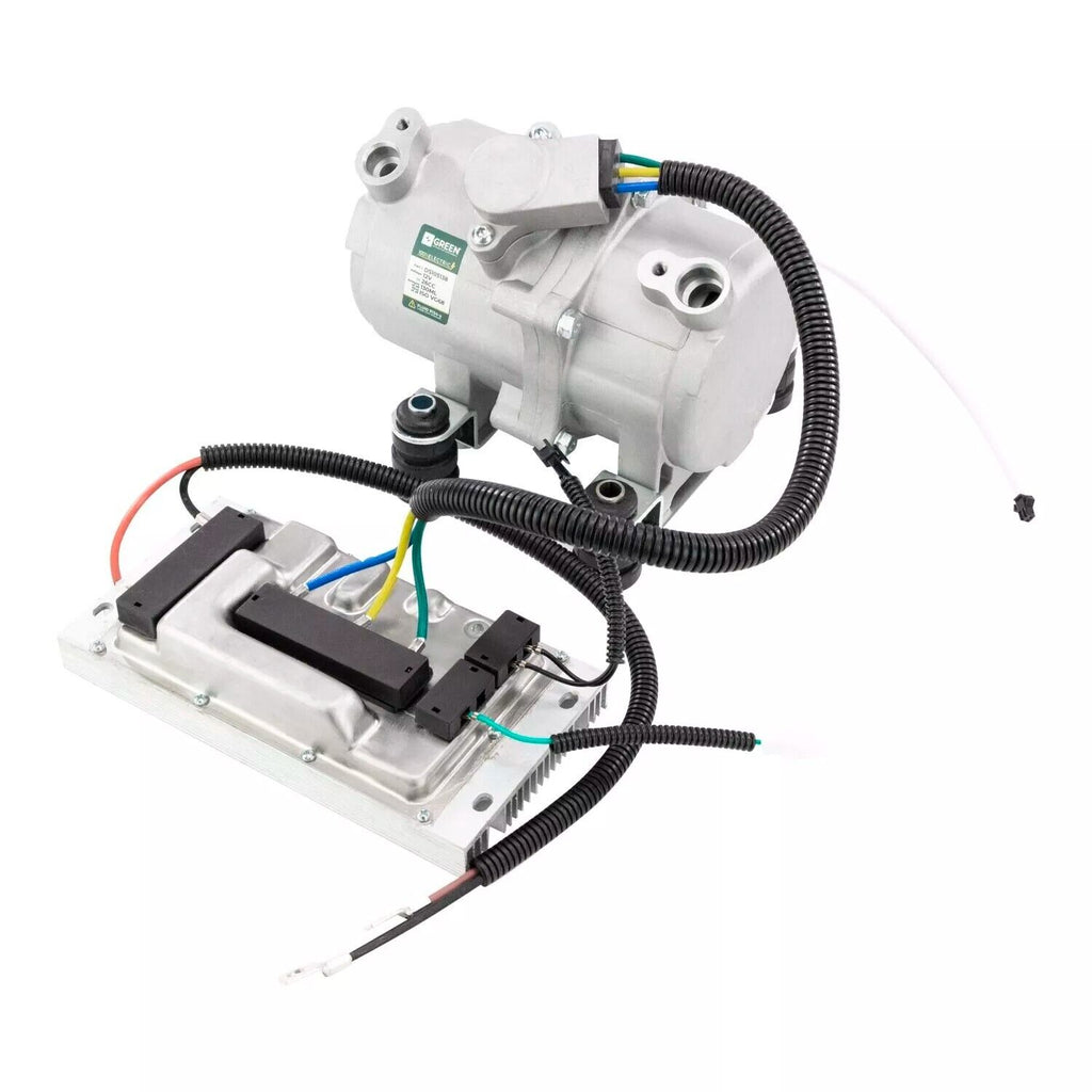 NEW A/C UNIVERSAL KIT HEAT AND COOL UNDERDASH W/ ELECTRIC COMPRESSOR 12V