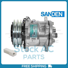 New Compressor for OE Sanden SD5H11  125mm 2 Groove Clutch 12V