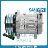 New Compressor for OE Sanden SD7H15  125mm 2 Groove Clutch 24V OE#75R8424
