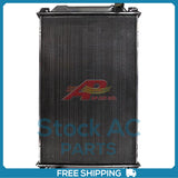 New Radiator for has Port on Passenger Side of Top Tank Freightliner