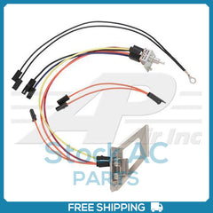 Blower Motor JD 3 Speed Blower Switch Update Kit With Style Switch and Resistor
