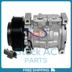 New Compressor for OE Denso 10S13C  119mm 8 Groove Clutch 24V