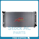 New Radiator for Aluminum Core With 2 Coolers Plastic/Tank