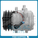 New Compressor for Alternative Seltec TM08  125mm 2 Groove Clutch OE#6733655