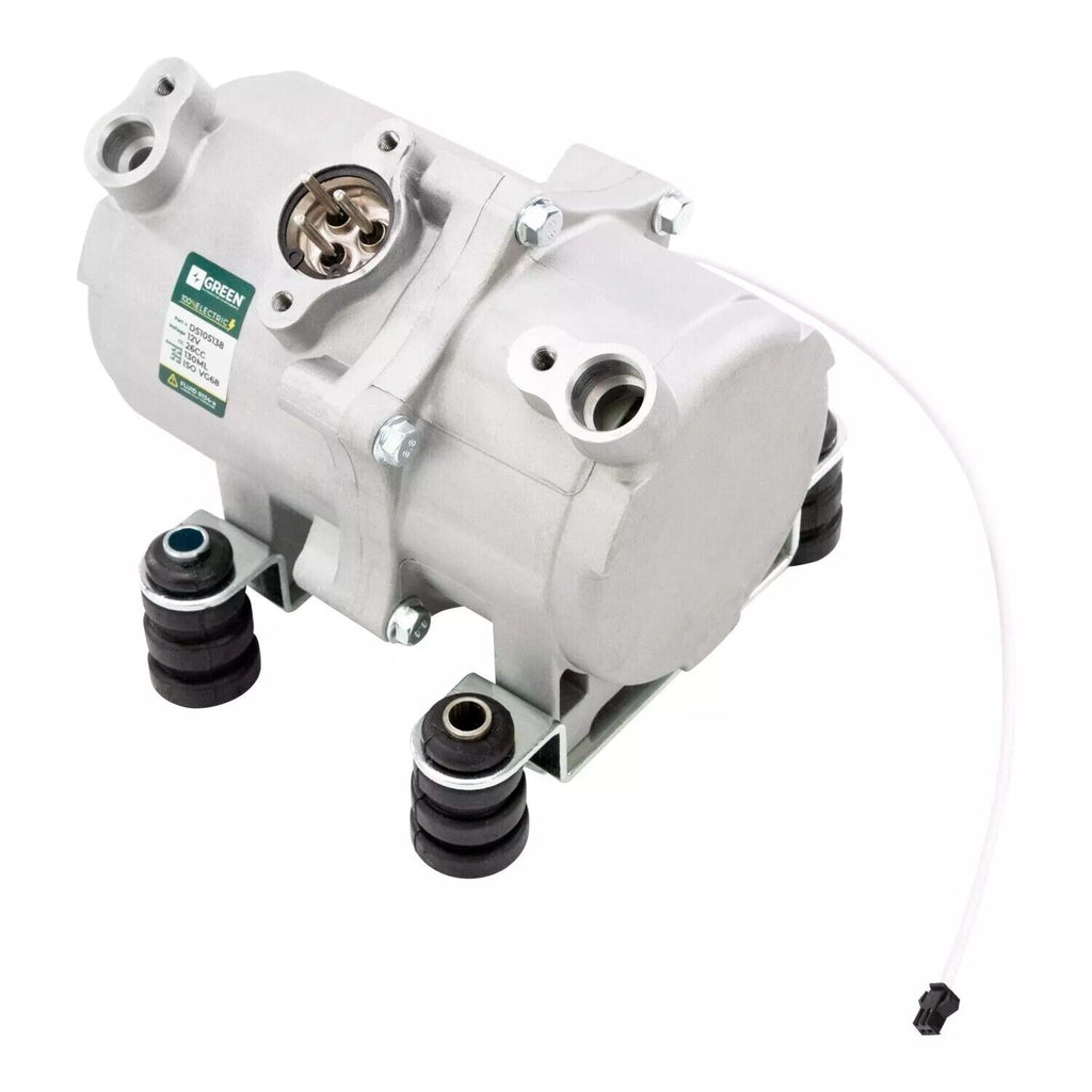 NEW A/C UNIVERSAL KIT HEAT AND COOL UNDERDASH W/ ELECTRIC COMPRESSOR 12V
