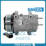 New Compressor for OE Sanden SD7H15E  119mm 6 Groove Clutch 12V