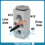 A/C Expansion Valve for Dodge Block