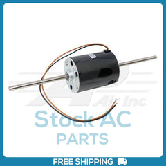 New A/C Blower Motor JD Heavy Duty 12 Volts Single Speed 2 Wire Motor With 3/8