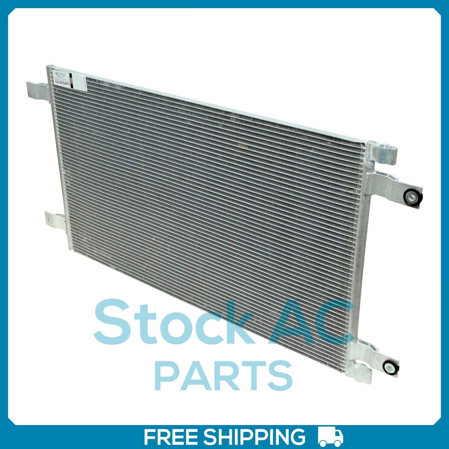 AC Condenser fits Kenworth T2000, T700, T800 / Peterbilt 367, 384, 386, 38... QR