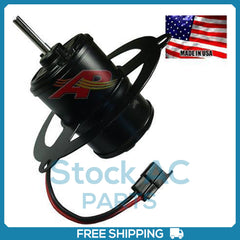 New A/C Blower Motor for JD12 Volts Single Speed 2 Wire With Shaft Flange 5/16